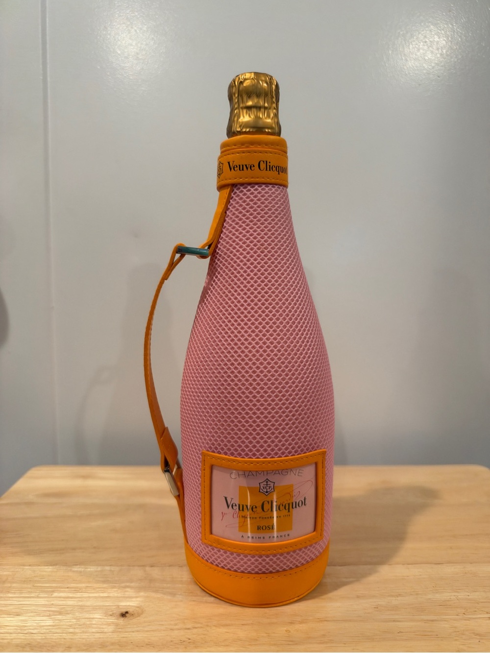 Veuve Clicquot Brut Rosé Champagne Bottle Ice Jacket